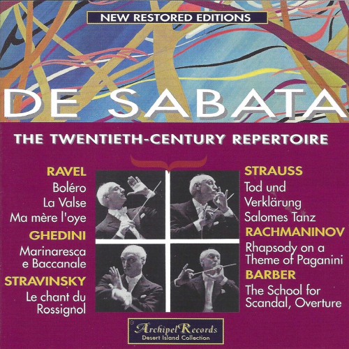 Victor de Sabata the 20th Century Repertoire by New York Philharmonic Orchestra, Wiener Philharmoniker, Royal Stockholm Philharmonic Orchestra, San Francisco Symphony Youth Orchestra, Victor de Sabata, Arthur Rubinstein - imusic.am