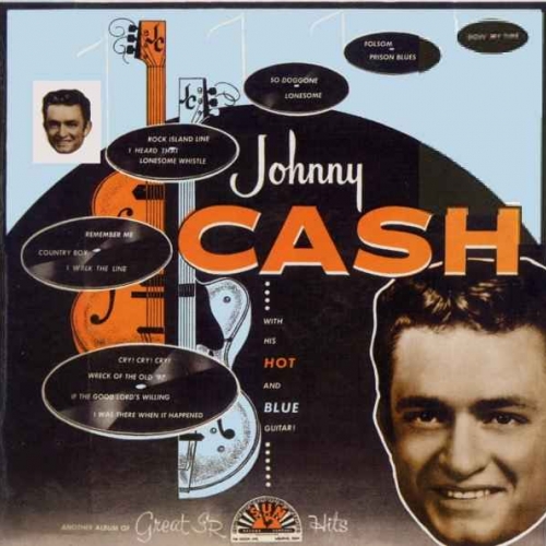 Johnny Cash With His Hot And Blue Guitar by Johnny Cash - imusic.am
