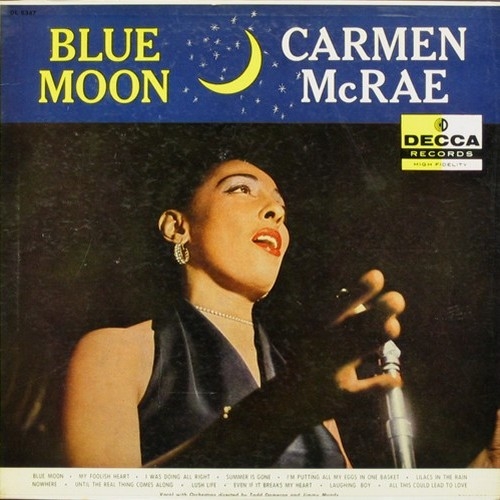 Blue Moon by Carmen Mcrae - imusic.am